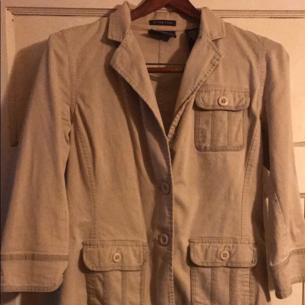 Women’s Khaki Blazer